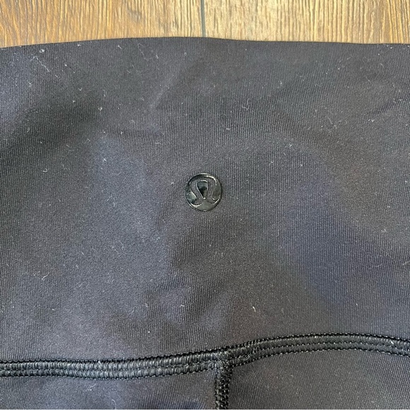 Lululemon Wunder Under Pant (Hi-Rise) (Tech Mesh) Black SZ 8 - Picture 4 of 6